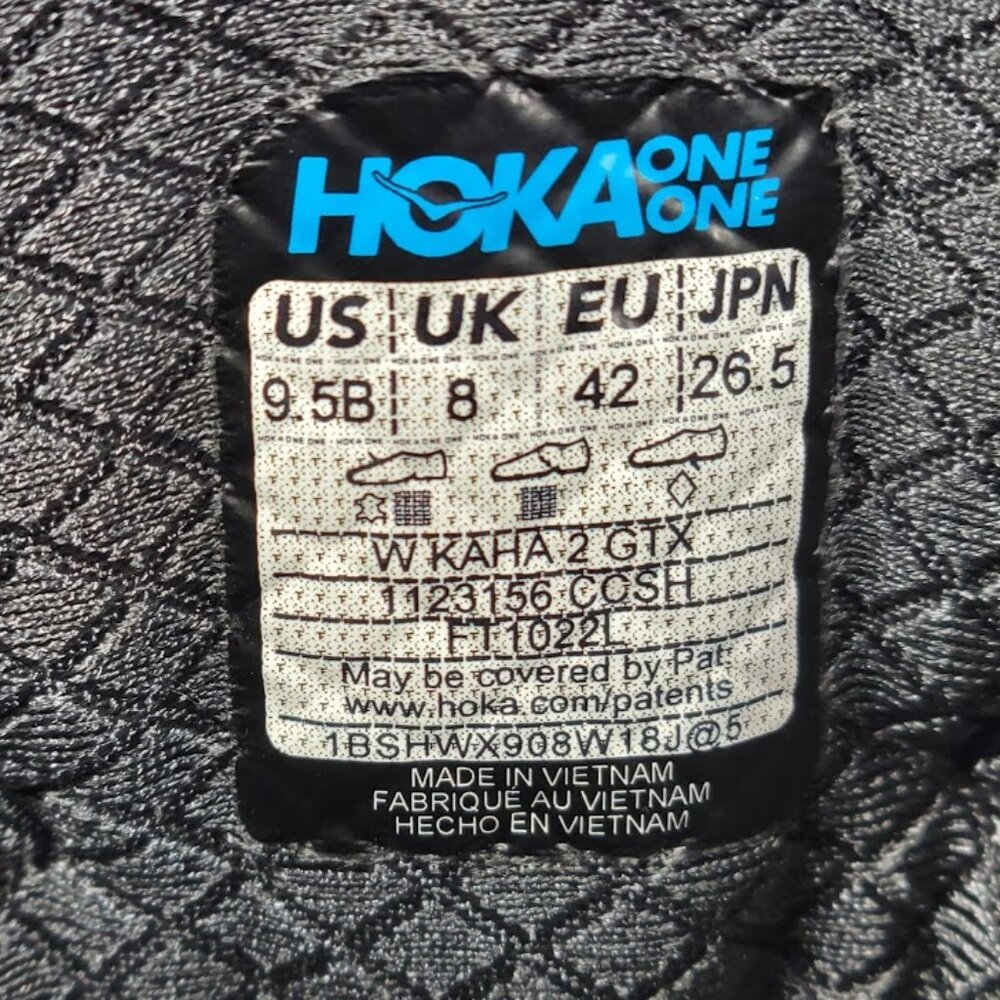 HOKA ONE ONE kaha 2 GTX hiking booties Sz 9.5B NEW - Picture 9 of 9